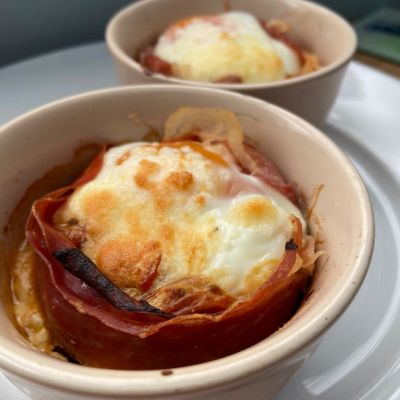 baked eggs dish