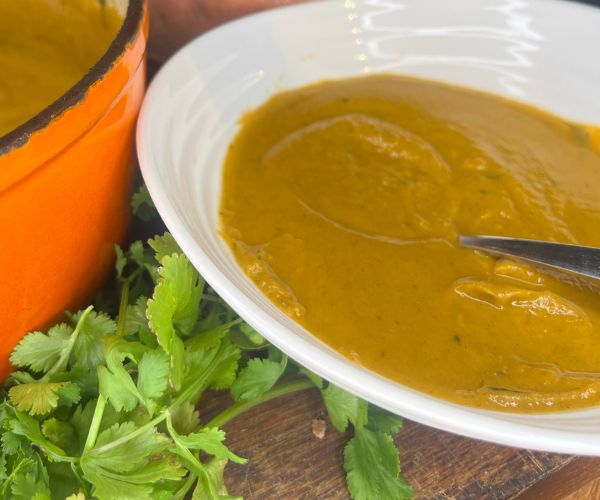 Smokey Sweet Potato low fodmap Soup