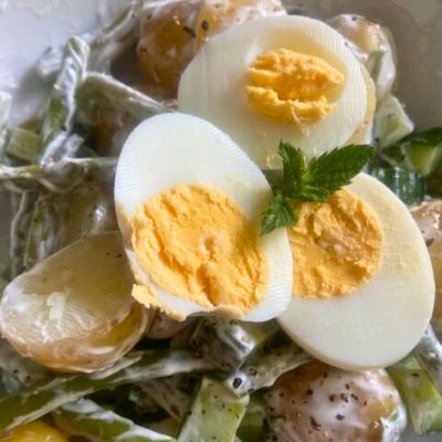 Potato and Egg Fodmap Friendly Salad