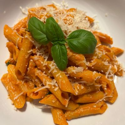 Spicy vodka pasta recipe - low fodmap