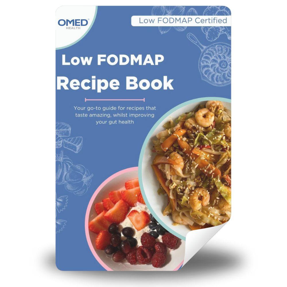 OMED Low FODMAP Recipes Book